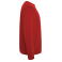 Sudadera básica orgánica/reciclada hombre Batian. Color rojo.