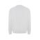 Sudadera básica orgánica/reciclada hombre Batian. Color blanco.