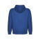 Sudadera con capucha orgánica/reciclada hombre Vinson. Color royal.