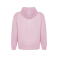 Sudadera con capucha orgánica/reciclada hombre Vinson. Color rosa claro.