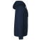 Sudadera con capucha orgánica/reciclada hombre Vinson. Color azul marino.