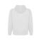 Sudadera con capucha orgánica/reciclada hombre Vinson. Color blanco.