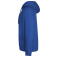 Sudadera con capucha orgánica/reciclada hombre Vinson. Color royal.