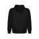 Sudadera con capucha orgánica/reciclada hombre Vinson. Color negro.