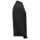 Sudadera deportiva media cremallera niño Epiro Kids. Color negro.