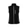 Chaleco softshell bicapa hombre Nevada. Color negro.