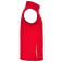 Chaleco softshell bicapa hombre Nevada. Color rojo.