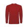 Camiseta manga larga hombre Pointer. Color rojo.