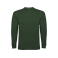 Camiseta manga larga hombre Pointer. Color verde botella.