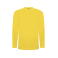 Camiseta manga larga niño Extreme Kids. Color amarillo.