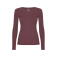 Camiseta manga larga mujer Extreme Woman. Color rojo baya.