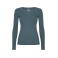 Camiseta manga larga mujer Extreme Woman. Color azul tormenta.
