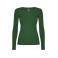 Camiseta manga larga mujer Extreme Woman. Color verde botella.