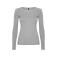 Camiseta manga larga mujer Extreme Woman. Color gris vigoré.