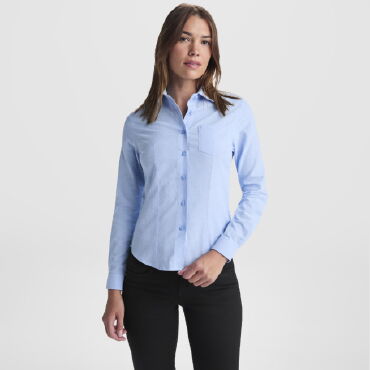 Camisa oxford manga larga mujer Oxford Woman