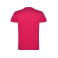 Camiseta básica hombre Beagle. Color rosa rosetón.