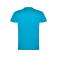 Camiseta básica hombre Beagle. Color azul turquesa.