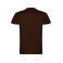 Camiseta básica hombre Beagle. Color marrón chocolate.