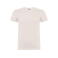 Camiseta básica hombre Beagle. Color blanco vintage.