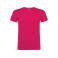 Camiseta básica hombre Beagle. Color rosa rosetón.