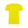 Camiseta básica hombre Beagle. Color amarillo.