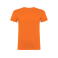 Camiseta básica hombre Beagle. Color naranja naranja.