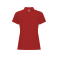Polo piqué mujer Pegaso Premium Woman. Color rojo.