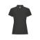 Polo piqué mujer Pegaso Premium Woman. Color gris plomo oscuro.