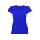 Camiseta cuello pico mujer Victoria Woman. Color royal.