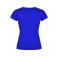 Camiseta cuello pico mujer Victoria Woman. Color royal.