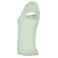 Camiseta cuello pico mujer Victoria Woman. Color verde mist.