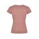 Camiseta cuello pico mujer Victoria Woman. Color naranja clay.