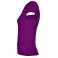 Camiseta cuello pico mujer Victoria Woman. Color púrpura.