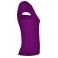 Camiseta cuello pico mujer Victoria Woman. Color púrpura.