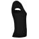Camiseta cuello pico mujer Victoria Woman. Color negro.