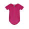 Body de bebé manga corta bebe Honey Kids. Color rosa rosetón.