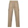 Pantalón de trabajo elástico unisex Daily Stretch. Color camel.