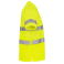 Polo alta visibilidad hombre Polaris. Color amarillo flúor.