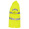Polo alta visibilidad hombre Polaris. Color amarillo flúor.