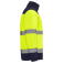 Parka de alta visibilidad mangas desmontables hombre Epsylon. Color azul marino/amarillo flúor.