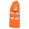Camiseta de alta visibilidad hombre Delta. Color naranja fluor.