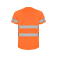 Camiseta de alta visibilidad hombre Delta. Color naranja fluor.