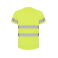 Camiseta de alta visibilidad hombre Delta. Color amarillo flúor.