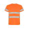Camiseta de alta visibilidad hombre Delta. Color naranja fluor.