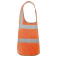 Chaleco de alta visibilidad unisex Polux. Color naranja fluor.