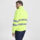 Sudadera de alta visibilidad media cremallera unisex Spica. .