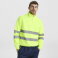 Sudadera de alta visibilidad media cremallera unisex Spica. .