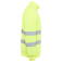 Sudadera de alta visibilidad media cremallera unisex Spica. Color amarillo flúor.