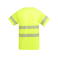Camiseta de alta visibilidad hombre Tauri. Color amarillo flúor.