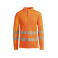 Polo alta visibilidad manga larga hombre Atrio LS. Color naranja fluor.